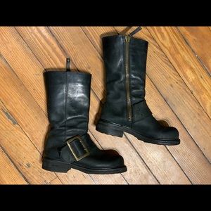 John Fleuvog motorcycle boots